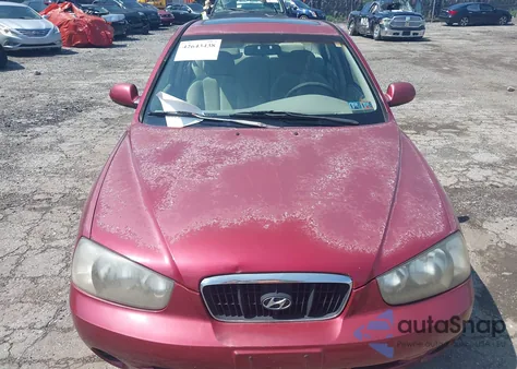 2003 Hyundai Elantra Gls/Gt z USA, uszkodzony, nr VIN KMHDN45D53U644723